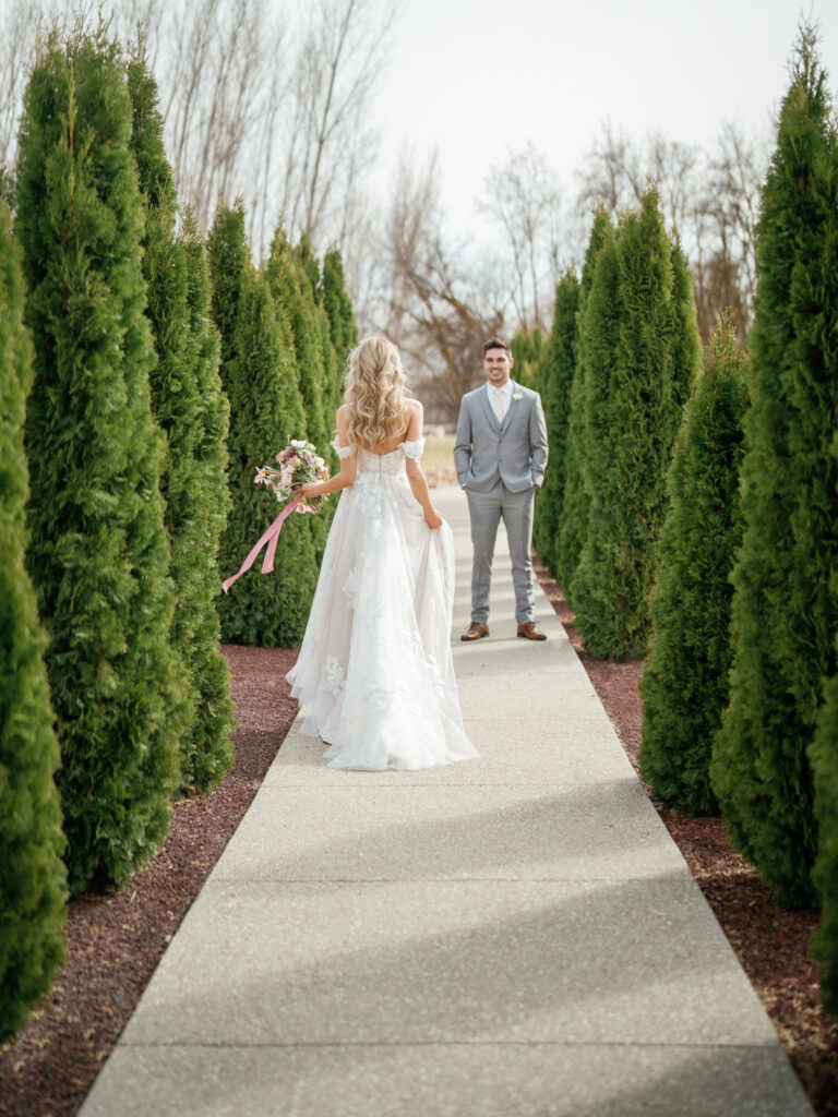 The Ultimate Guide to 28 of Boise Idaho's  Best Wedding Venues Bride and Groom at Chateau des Fleurs