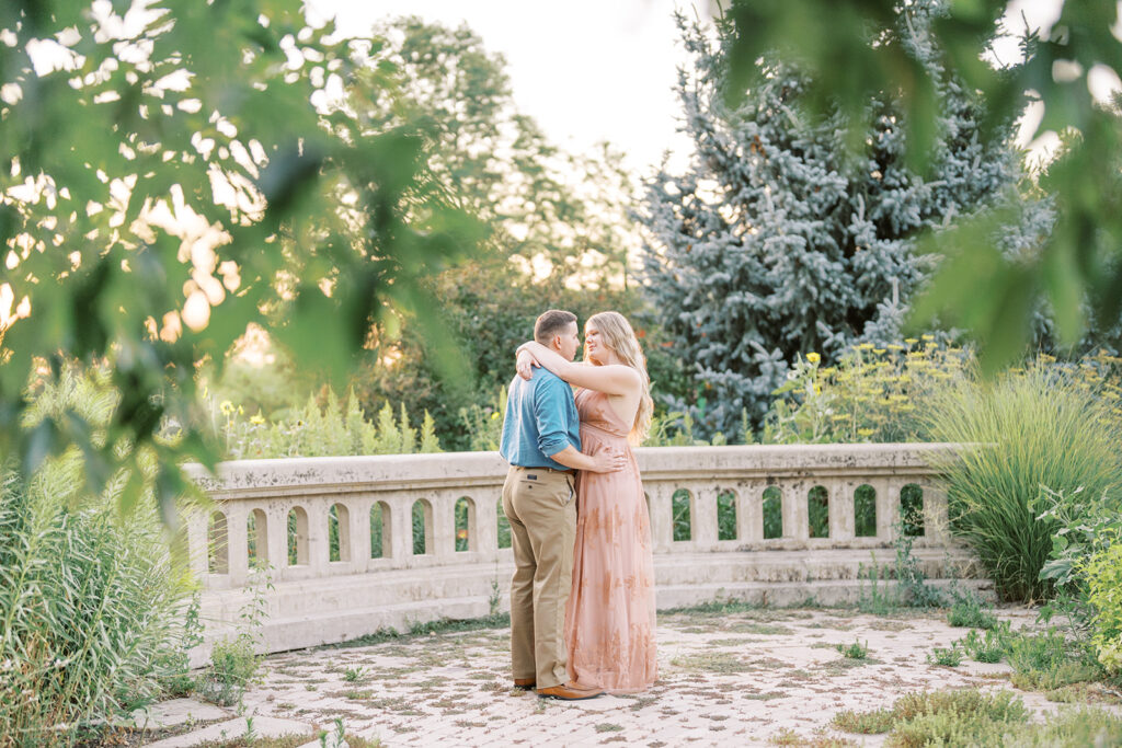 The Ultimate Guide to 28 of Boise Idaho's  Best Wedding Venues Idaho Botanical Garden Engagement Session couple dance