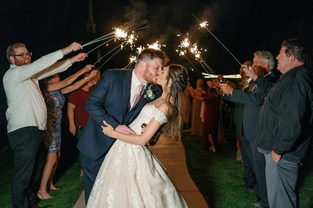 The Ultimate Guide to 28 of Boise Idaho's  Best Wedding Venues Venue Still Water Hollow Nampa sparkler exit
