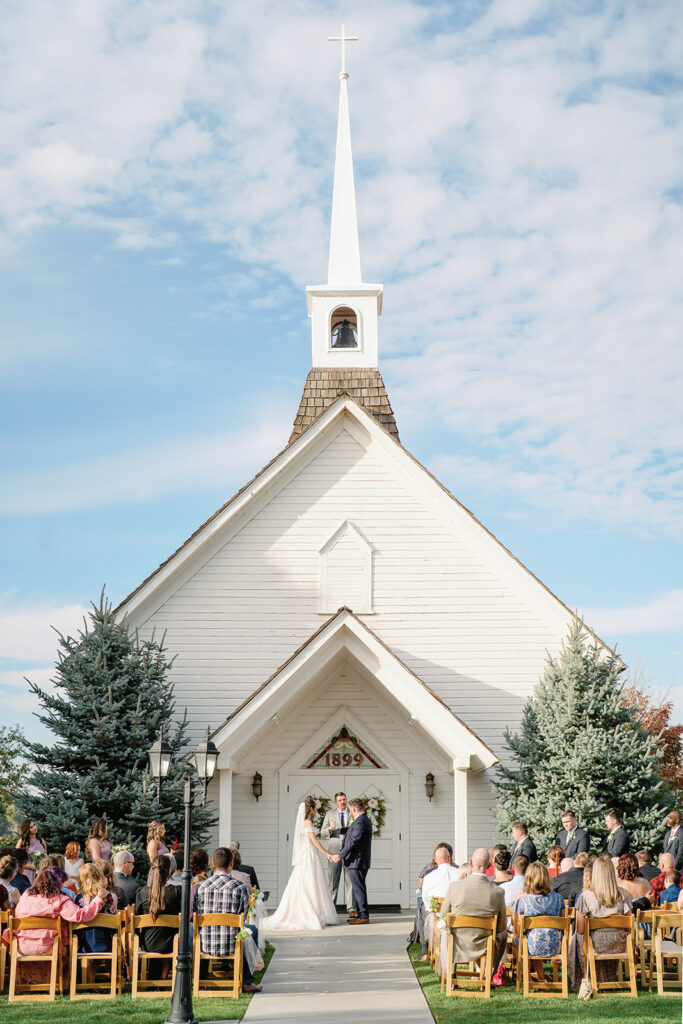 Best Boise wedding Venue Still Water Hollow Nampa Ceremony White Church