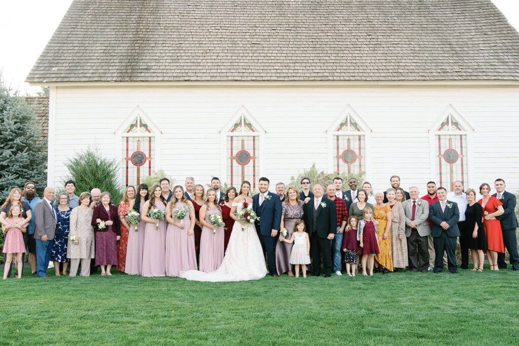 Best Boise wedding Venue Still Water Hollow Nampa church family